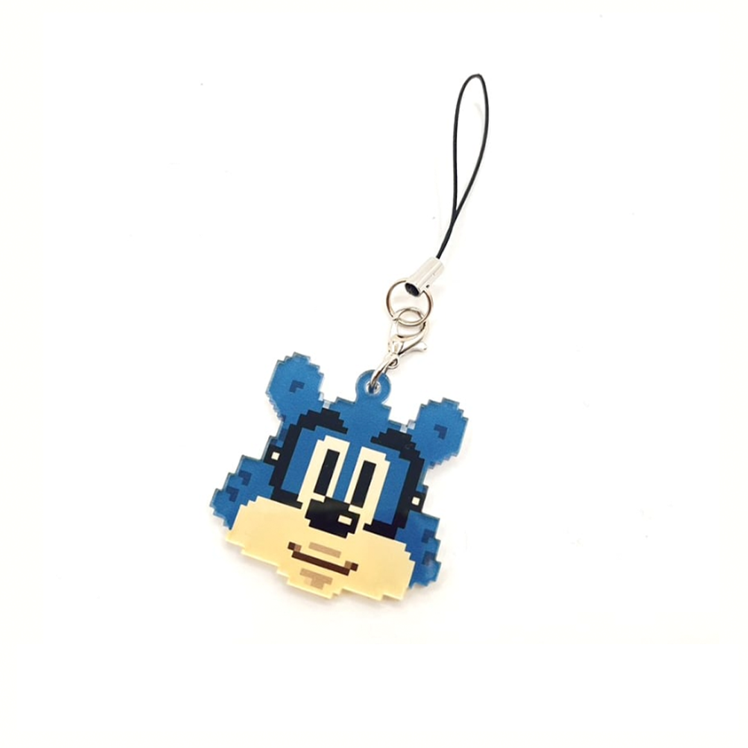 ドットクソメガネアクキー 3 color:kusomegane