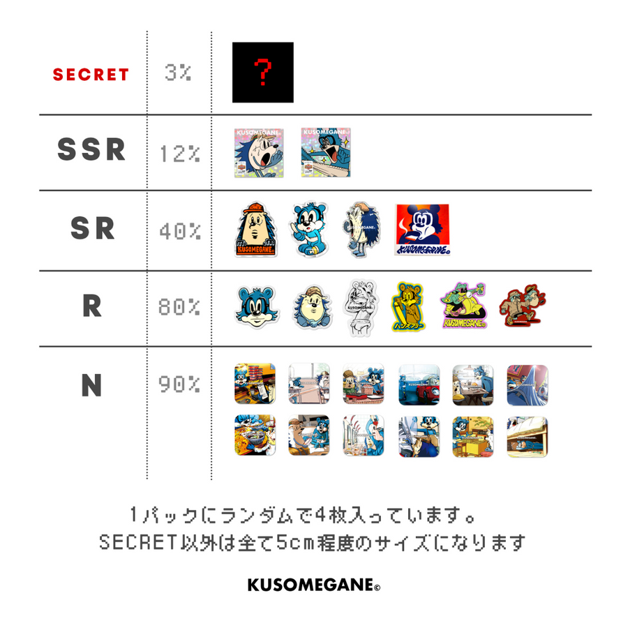 クソステッカーガチャ１ 3